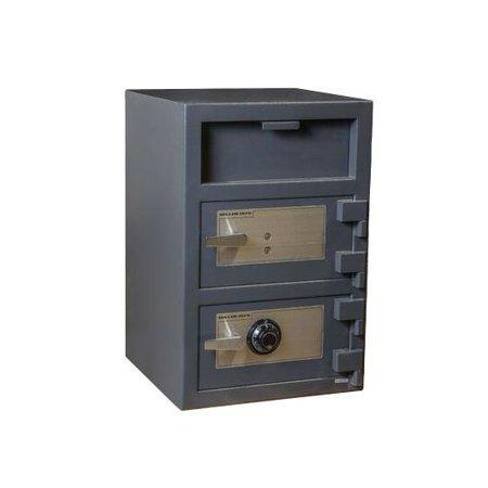 Hollon Fdd-3020Ck Double Door Depository Safe