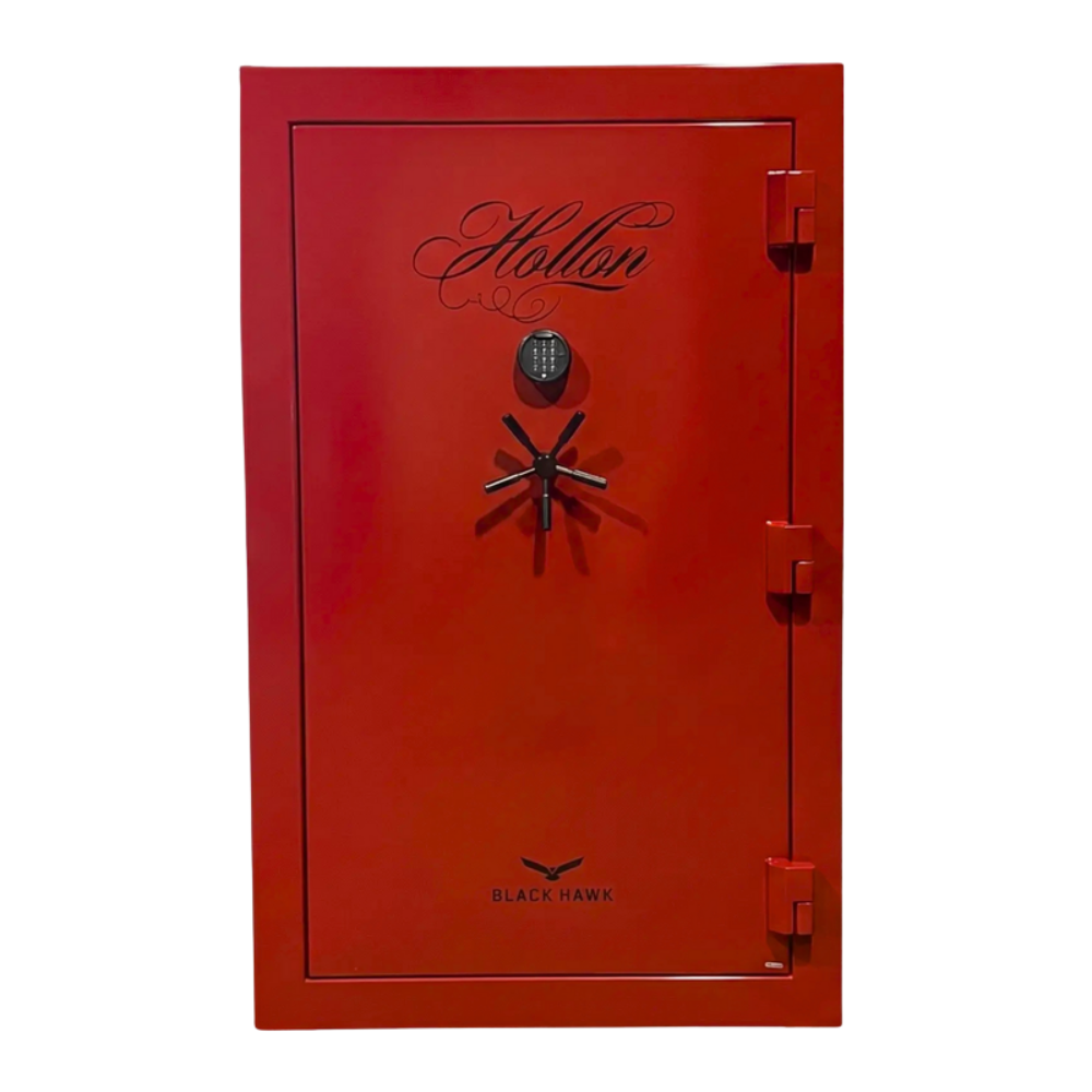 Hollon BHS-45E Black Hawk Series Gun Safe with Electronic Lock | 90 Minute Fire Rating | 45 Gun Capacity