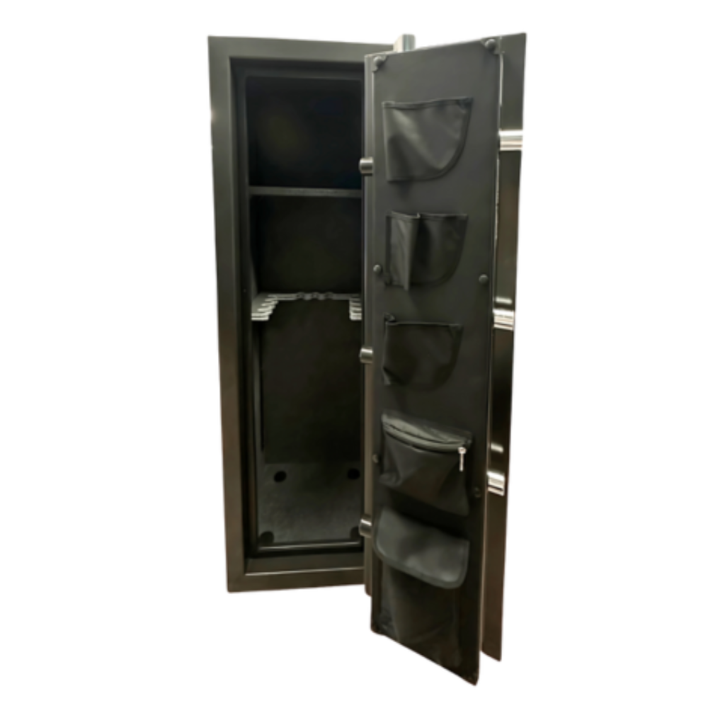 Hollon DOM-11 Dominion Series Gun Safe with Dial or Electronic Lock | 45 Minute Fire Rating | 11 Gun Capacity