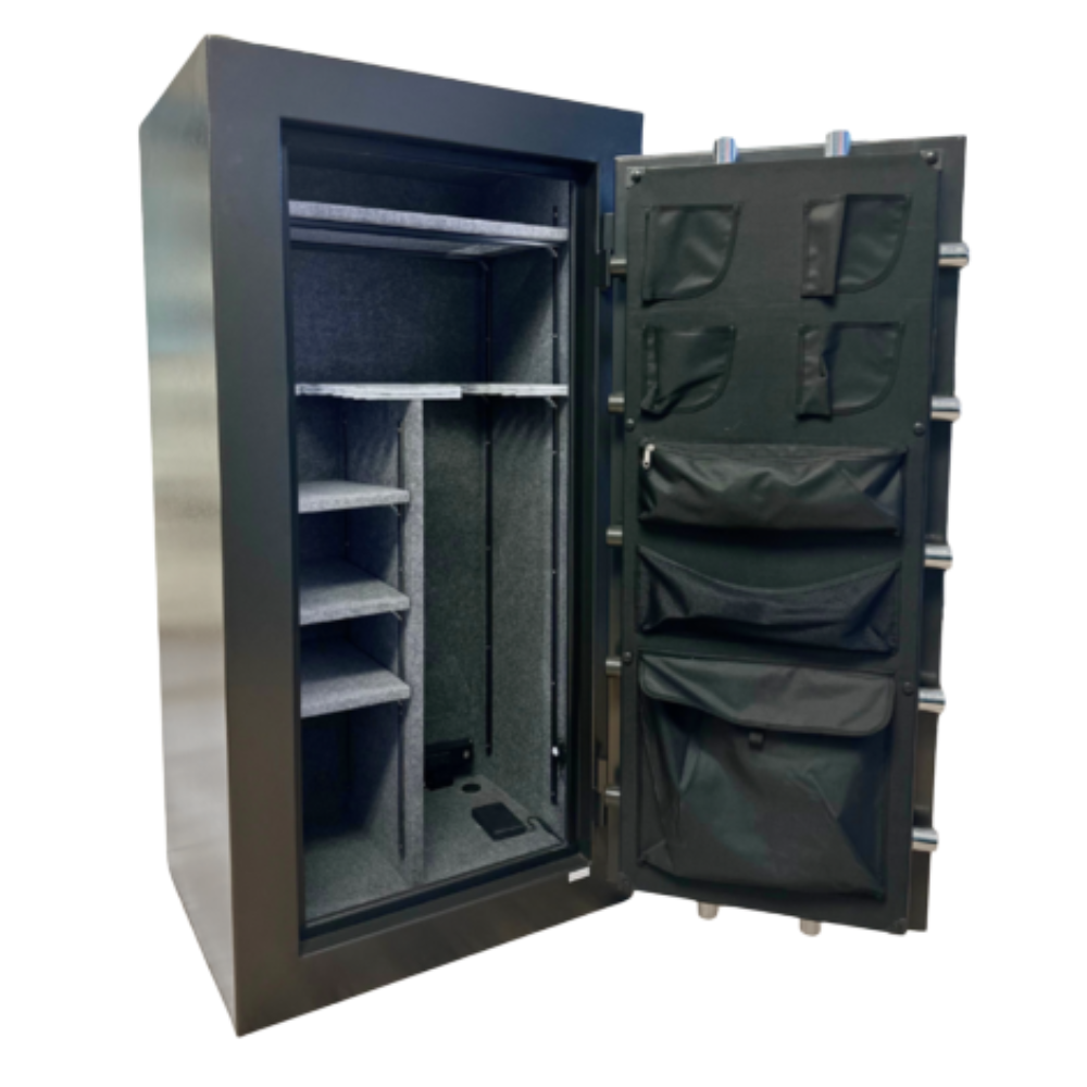 Hollon DOM-22 Dominion Series Gun Safe with Dial or Electronic Lock | 90 Minute Fire Rating | 22 Gun Capacity