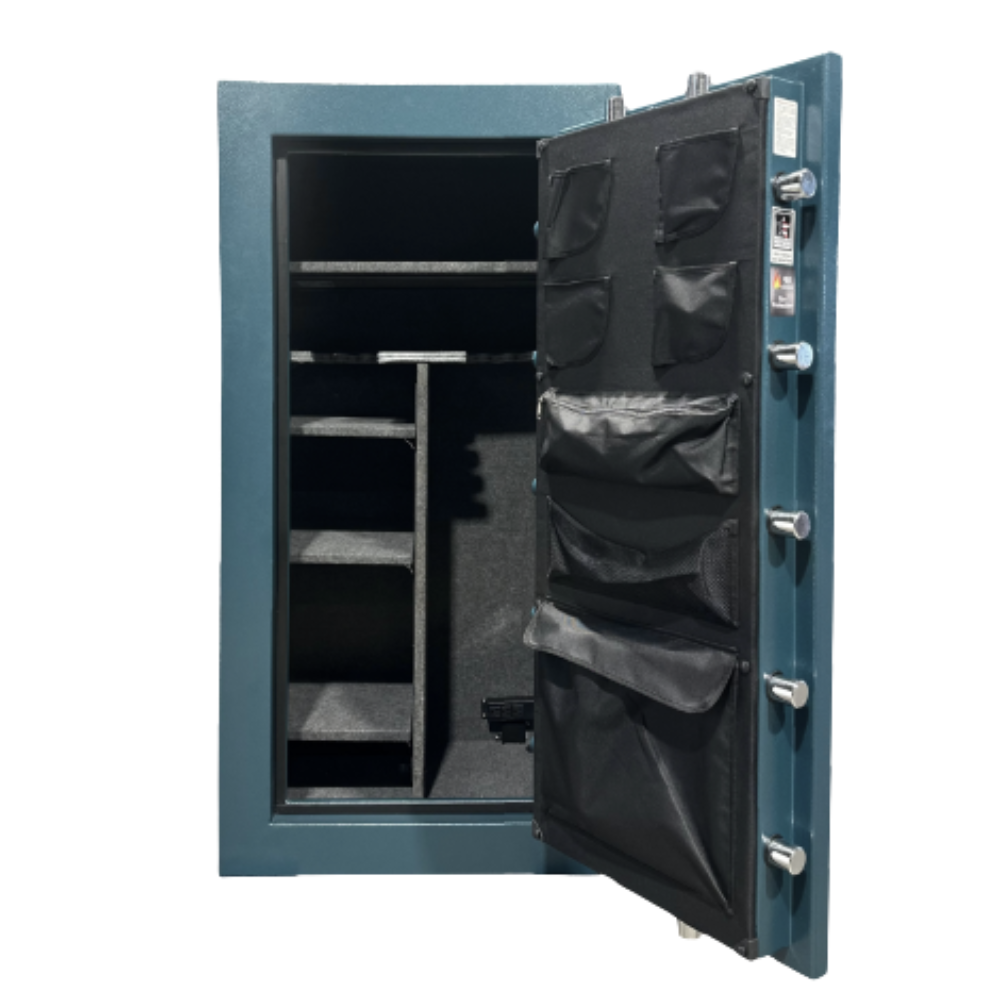 Hollon DOM-22 Dominion Series Gun Safe with Dial or Electronic Lock | 90 Minute Fire Rating | 22 Gun Capacity
