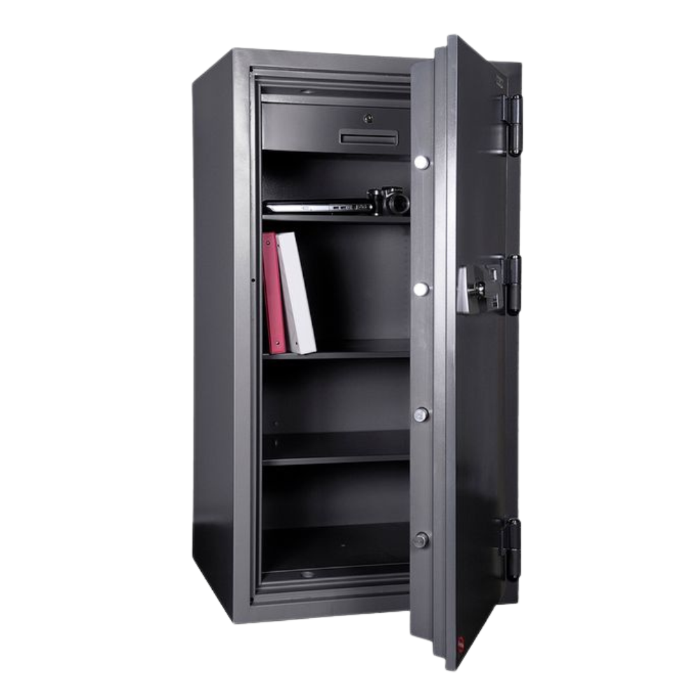 Hollon HS-1400E 2 Hour Fireproof Office Safe with Electronic Lock