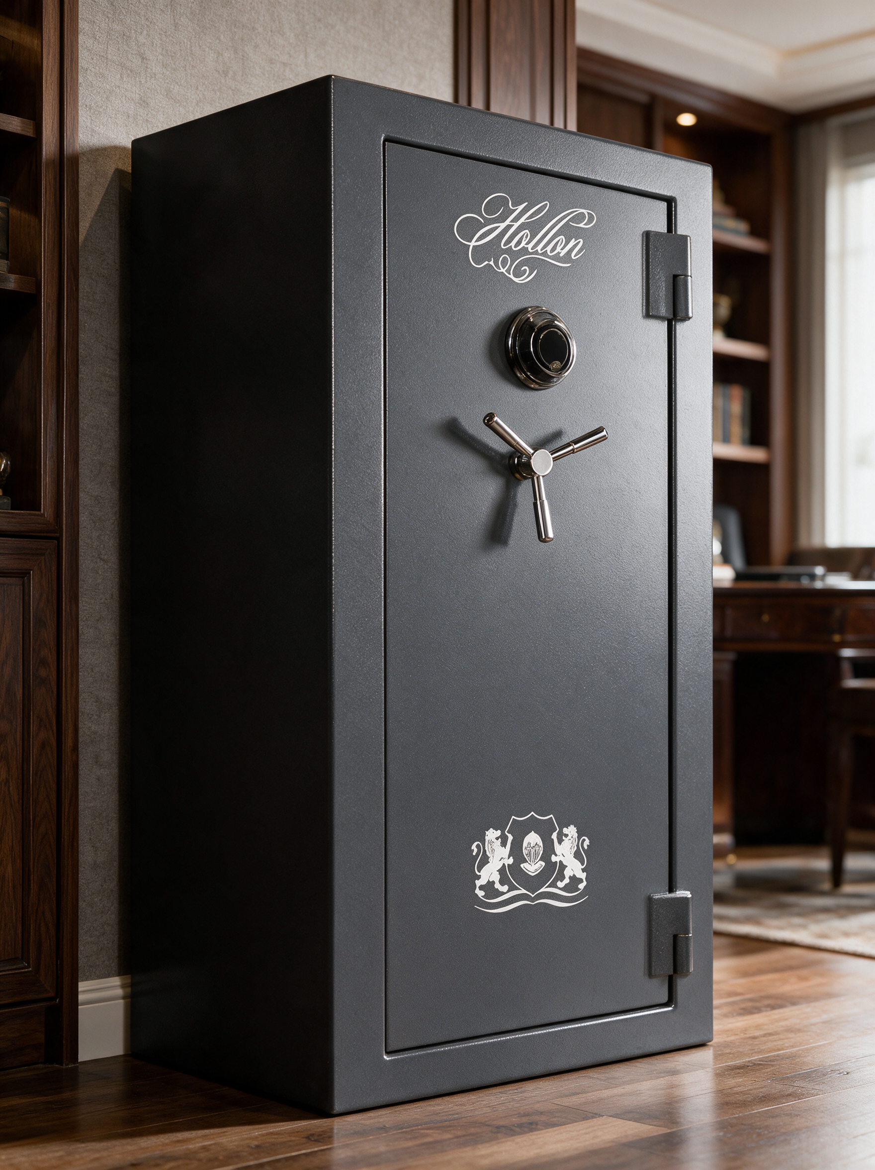 Hollon CS-36C Crescent Shield Series Gun Safe with Dial Combination Lock | 75 Minute Fire Rating
