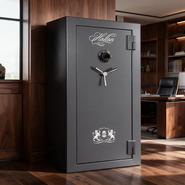Hollon CS-36C Crescent Shield Series Gun Safe with Dial Combination Lock | 75 Minute Fire Rating