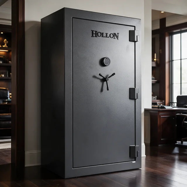 Hollon DOM-45 Dominion Series Gun Safe with Dial or Electronic Lock | 90 Minute Fire Rating | 45 Gun Capacity