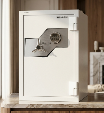 Hollon FB-685E Oyster Series Fire And Burglary Safe with Electronic Lock | 2.36 Cubic Feet | 2 Hour Fire Rating