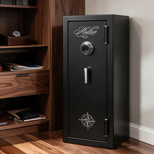 Hollon HGS-11C Hunter Series Gun Safe with Dial Combination Lock | 45 Minute Fire Rating