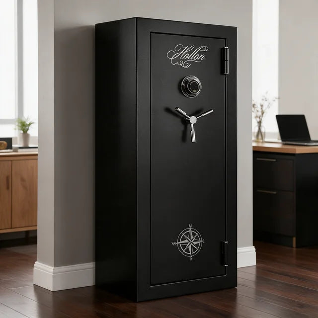 Hollon HGS-16C Hunter Series Gun Safe Dial Combination Lock | 45 Minute Fire Rating