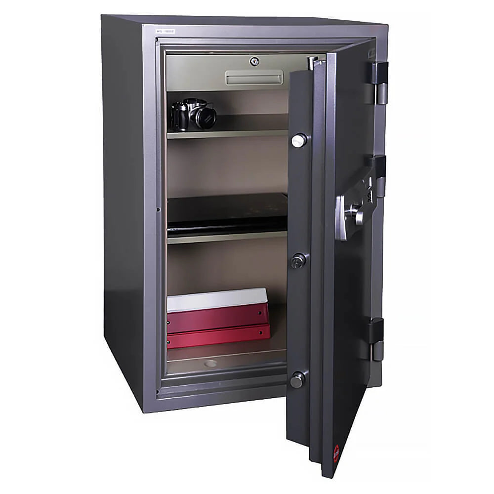 Hollon HS-1000E 2 Hour Fireproof Office Safe with Electronic Lock