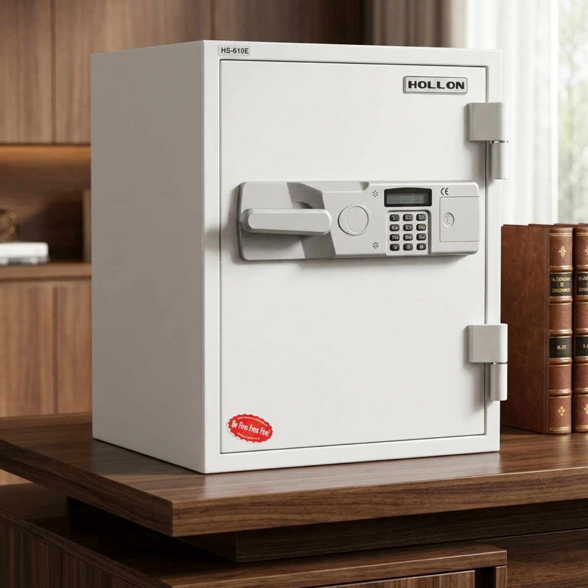 Hollon HS-610E 2 Hour Fireproof Home Safe with Electronic Lock