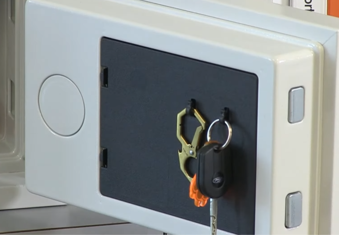 Hollon HS-310D 2 Hour Fireproof Home Safe with Dial Combination Lock | 0.53 Cubic Feet
