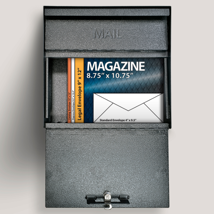 Mail Boss Metro Wall Mount Locking Mailbox