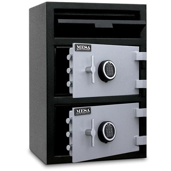 Mesa MFL3020EE Double Door Depository Safe | Front Loading | Electronic Lock | 3.6 Cubic Feet