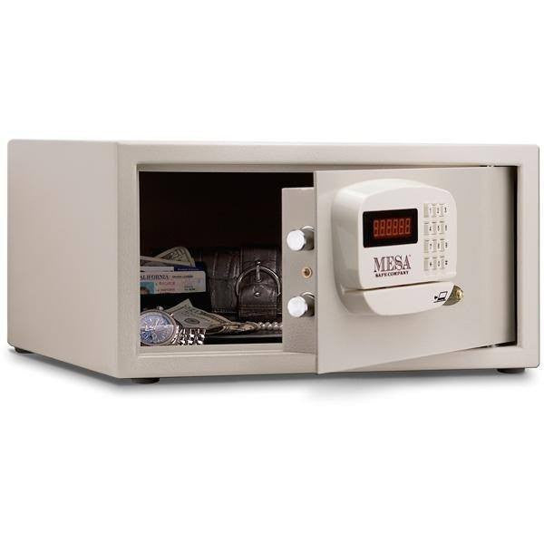 Mesa MHRC916E Hotel & Residential Safe | Electronic Lock | Card Swipe | 1.2 Cubic Feet