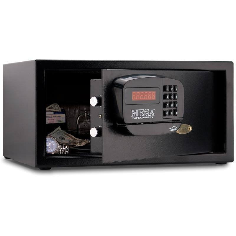 Mesa MHRC916E Hotel & Residential Safe | Electronic Lock | Card Swipe | 1.2 Cubic Feet