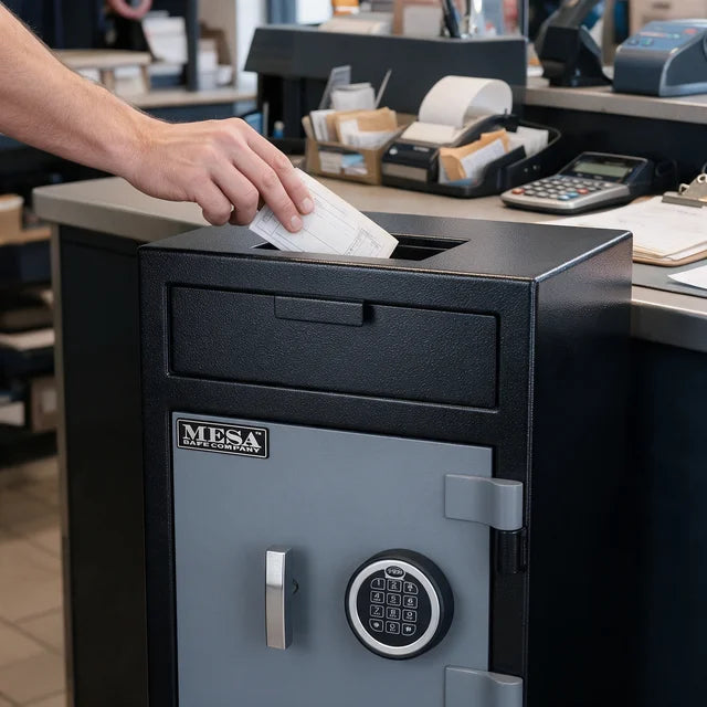 Mesa MFL2014E Front Load Depository Safe