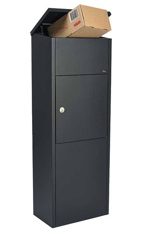 Qualarc ALX-600-BK Top Loading Mail / Parcel Box - Black