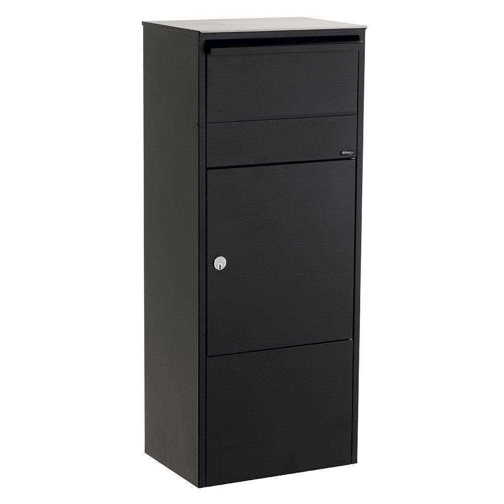 Qualarc Alx-800-Bk Allux Steel Locking Mail Parcel Box - Black