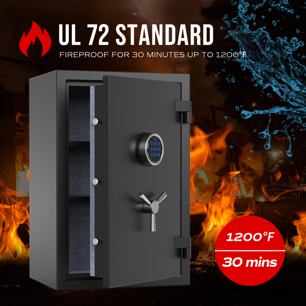 RPNB RPEFS66 Digital Keypad Fireproof Safe | 2.12 Cubic Feet