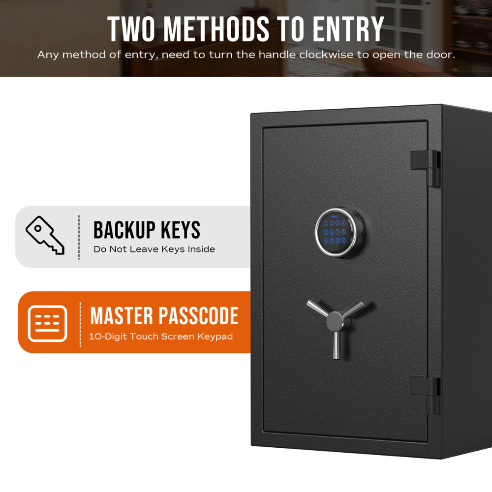 RPNB RPEFS66 Digital Keypad Fireproof Safe | 2.12 Cubic Feet