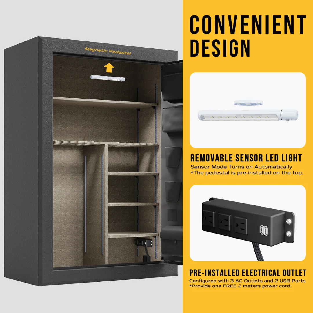 RPNB 45 Long Gun Fireproof and Biometric Safe RPFS45-B