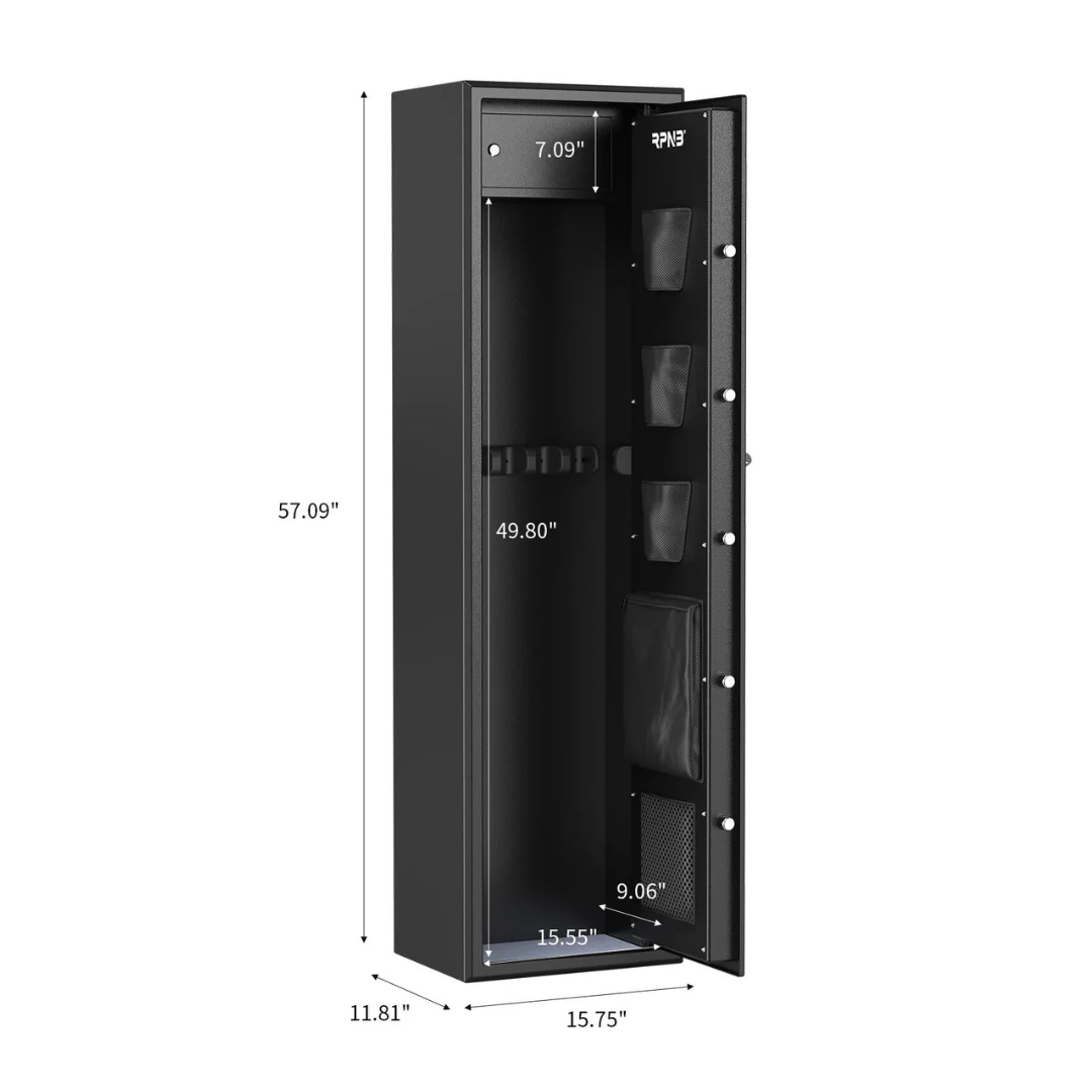 RPNB Biometric 7-Gun Security Cabinet - RP7FR