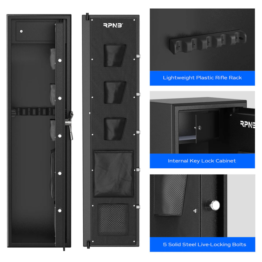 RPNB Biometric 7-Gun Security Cabinet - RP7FR