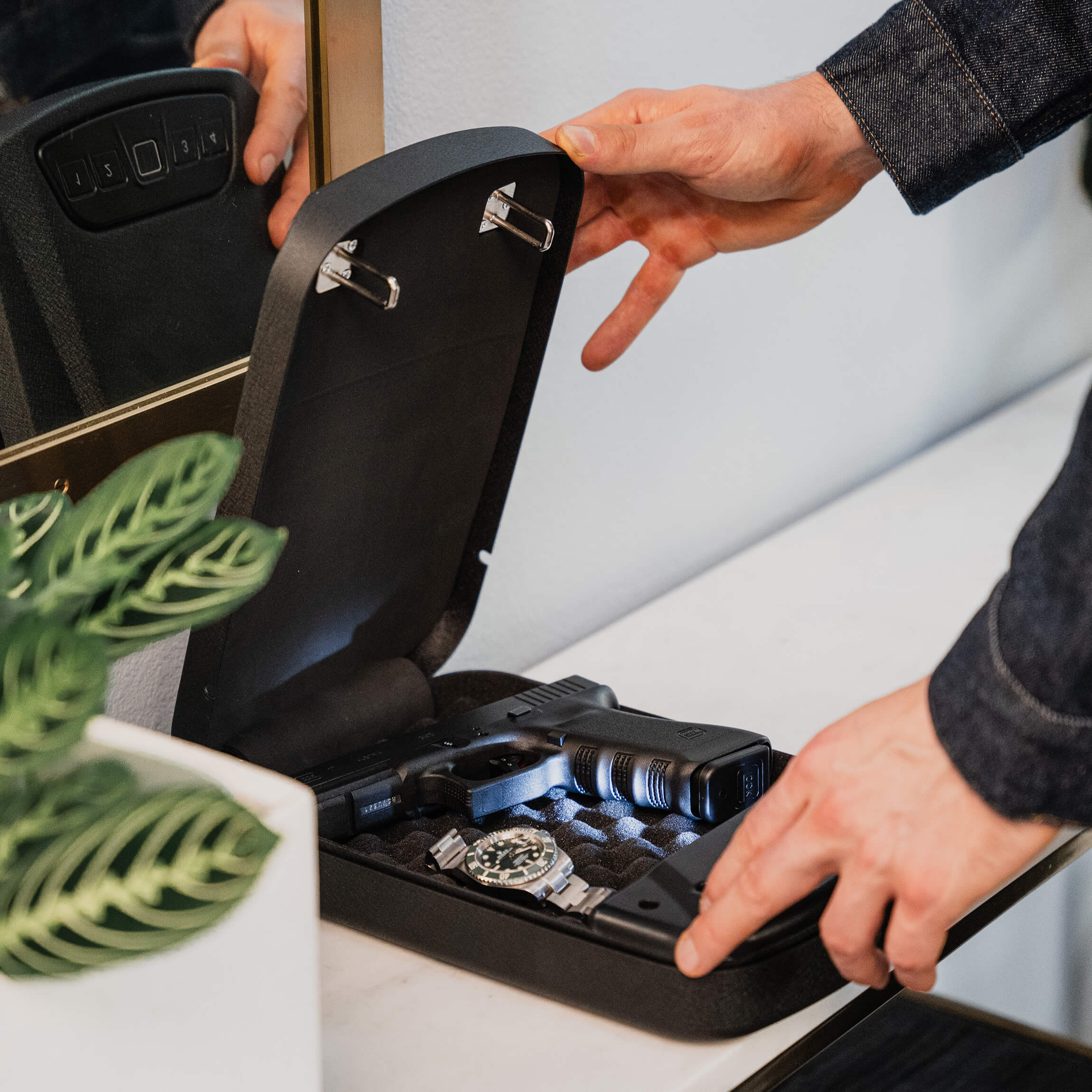 RPNB Biometric Gun Safe for Handgun RP2008