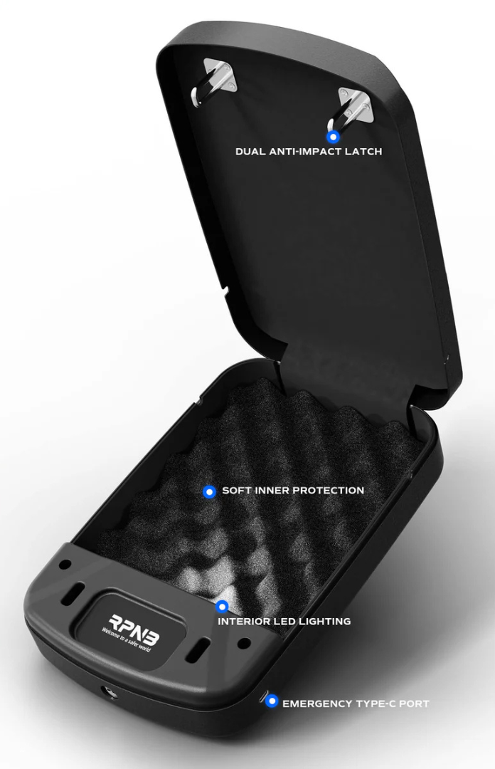 RPNB Biometric Gun Safe for Handgun RP2008