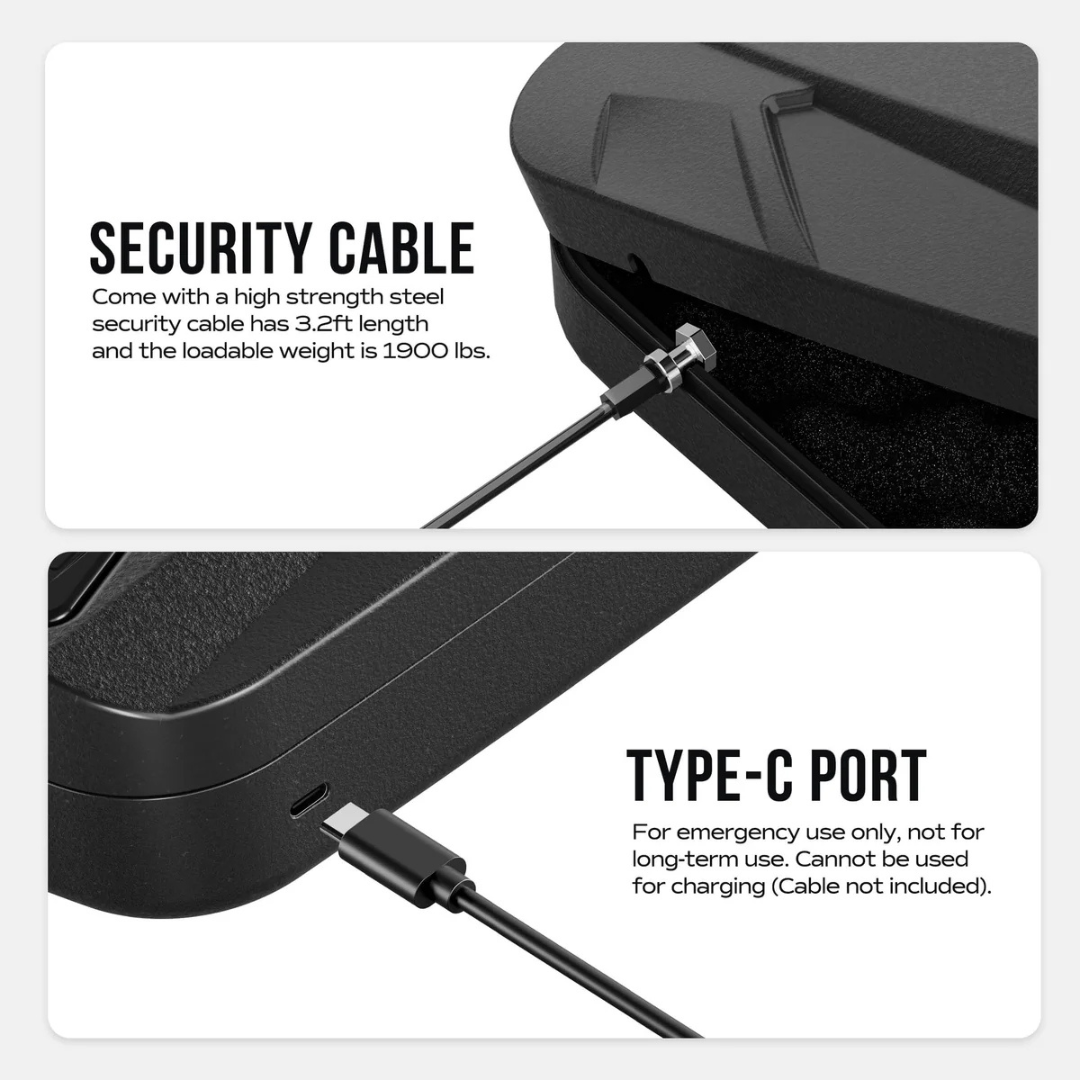 RPNB Biometric Gun Safe for Handgun RP2008