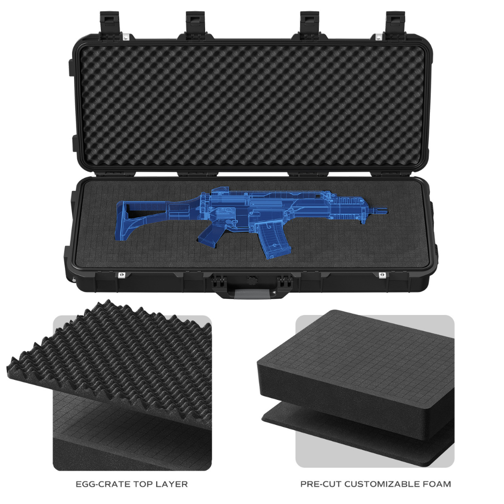 RPNB Weatherproof Hard Case With Customizable Foam Insert PP-11140
