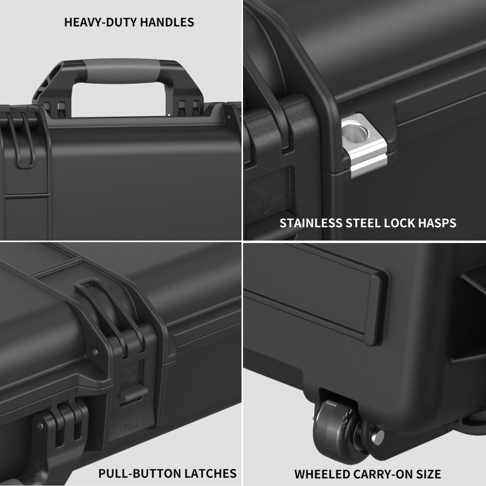 RPNB Weatherproof Hard Case With Customizable Foam Insert PP-11140