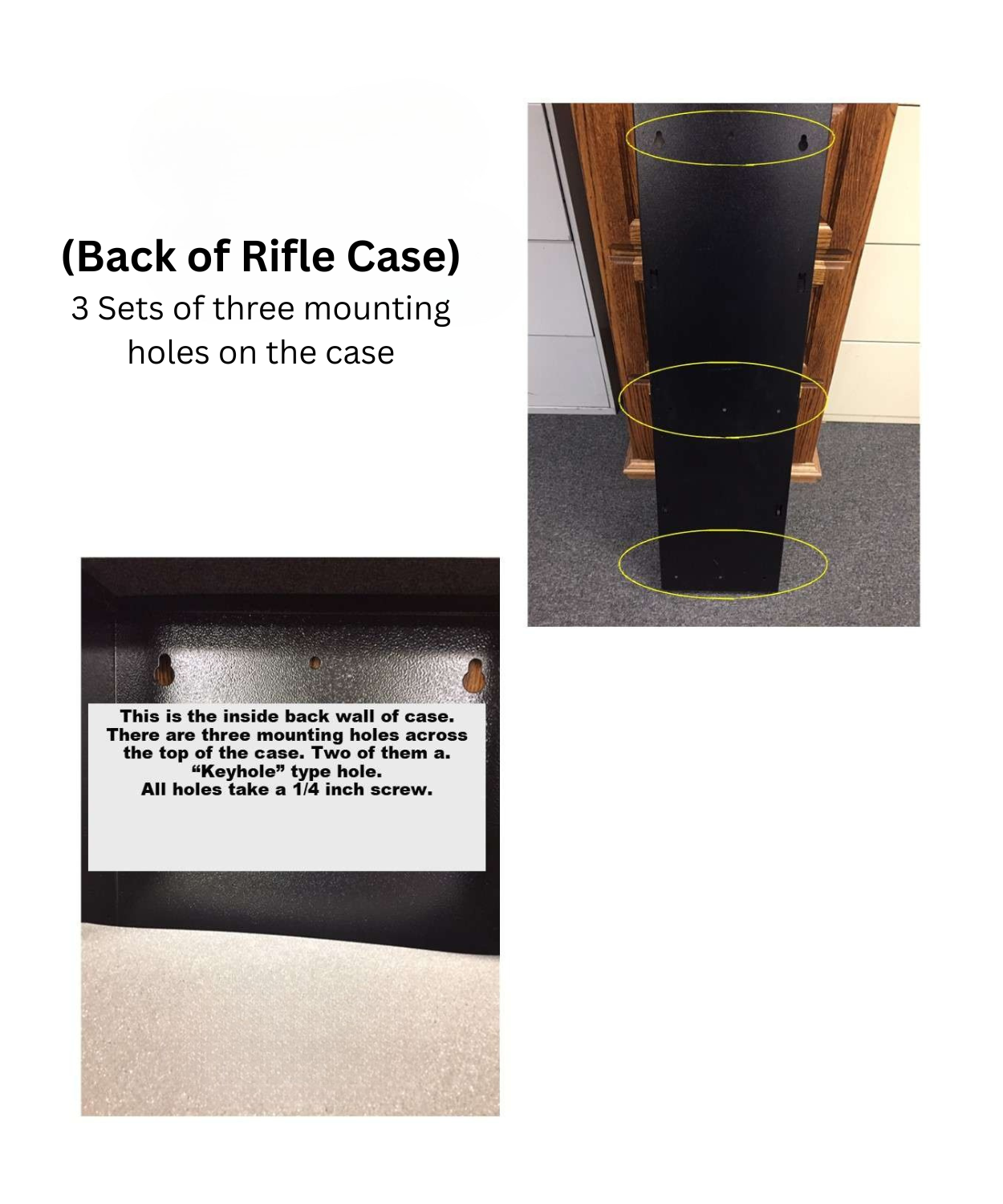 V-Line Rifle Case Home Defense Security Safe, 31242-SA BLK