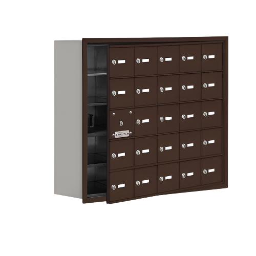 Salsbury 19158-25 5 Door High Cell Phone Locker With Keyed Locks