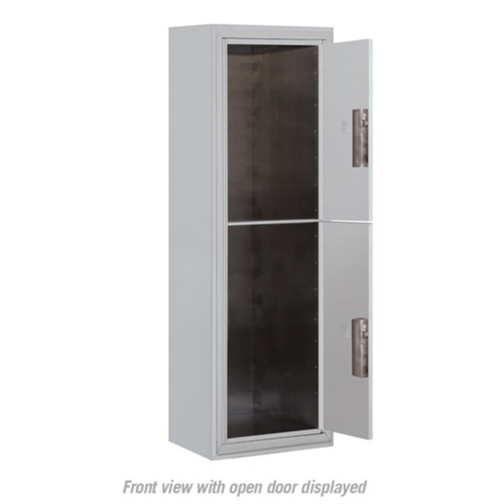 Salsbury 11 Door High Surface Mounted 4C Horizontal Parcel Locker | 2 Parcel Lockers with Private Access