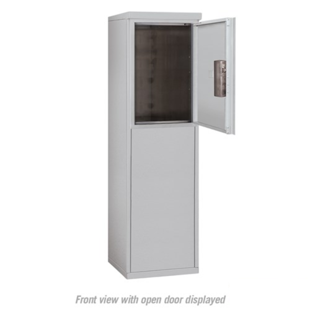 Salsbury 6 Door High Free-Standing 4C Horizontal Parcel Locker | 1 Parcel Locker with Private Access