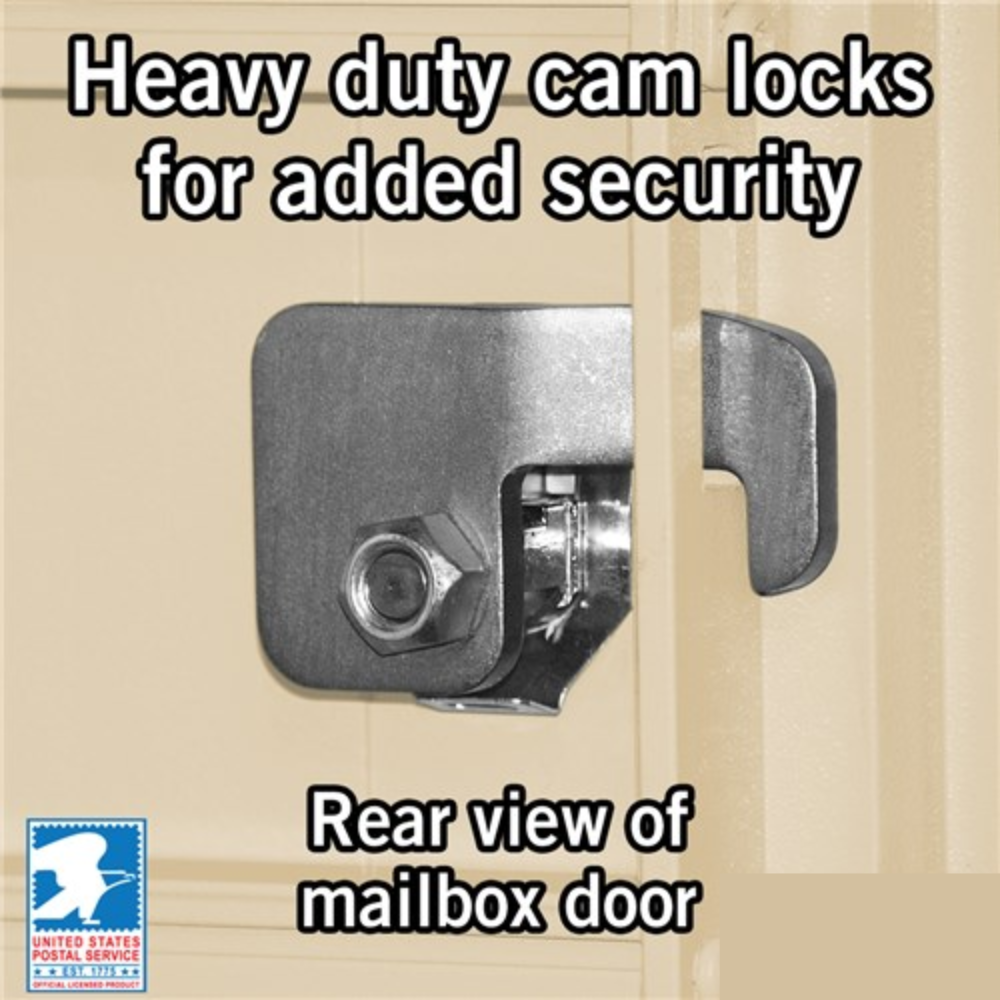 Salsbury Cluster Box Unit | 16 Doors and 2 Parcel Lockers with USPS Access – Type 3