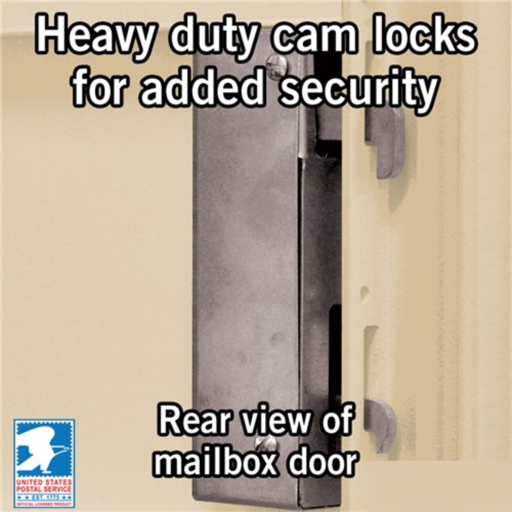 Salsbury Cluster Box Unit | 4 Doors and 2 Parcel Lockers with USPS Access – Type 5