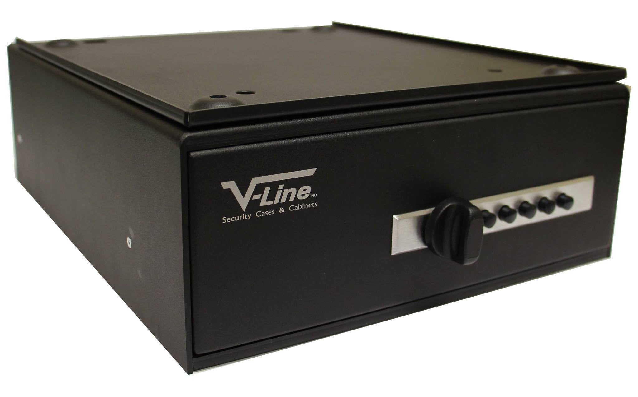 V-Line Slide-Away Handgun & Pistol Safe 10123-S Fblk