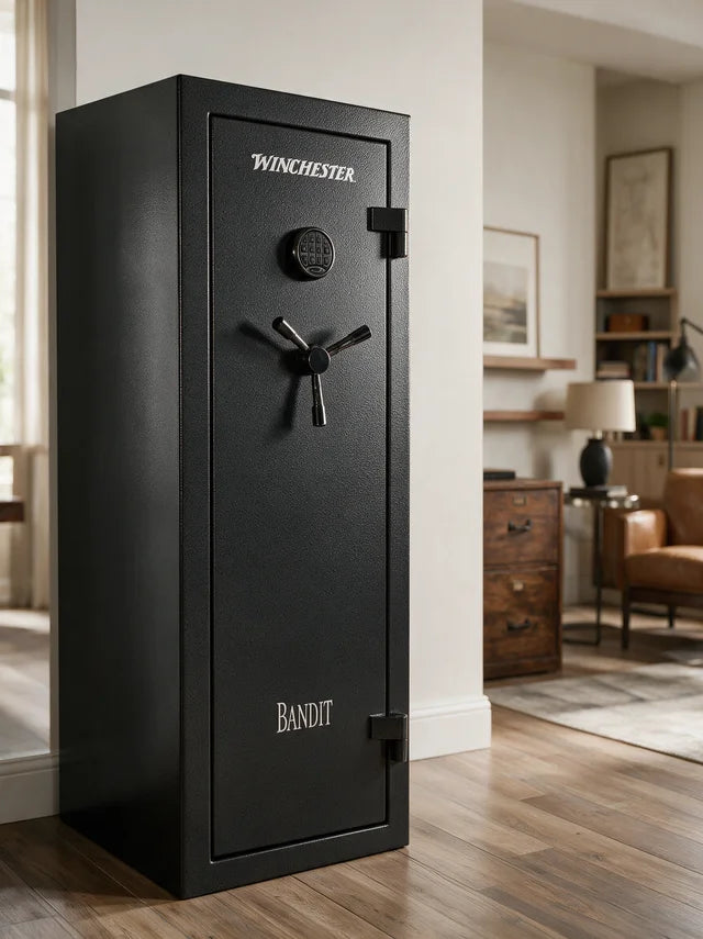 Winchester Bandit 14 - Slate Gun Safe with Electronic Lock (20 Long Gun Capacity)
