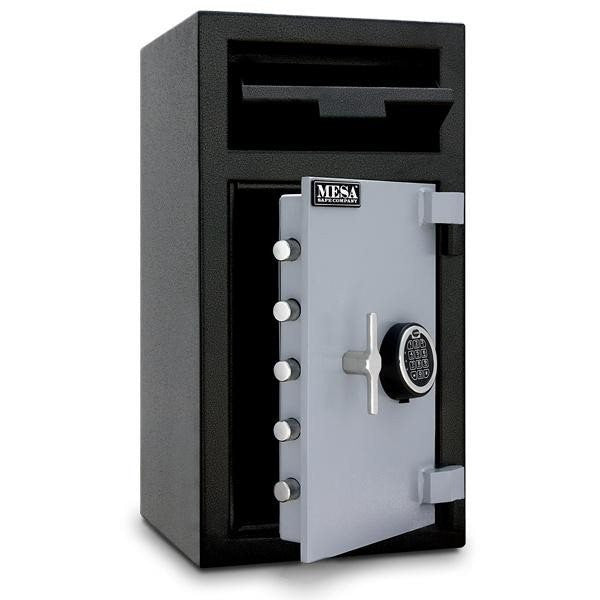 Mesa MFL2714E Depository Safe | B-Rated | Front Loading | 1.4 Cubic Feet | Electronic Lock