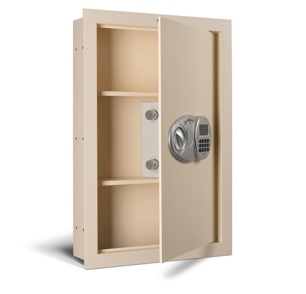 AMSEC WEST2114 Wall Safe Door Open Empty