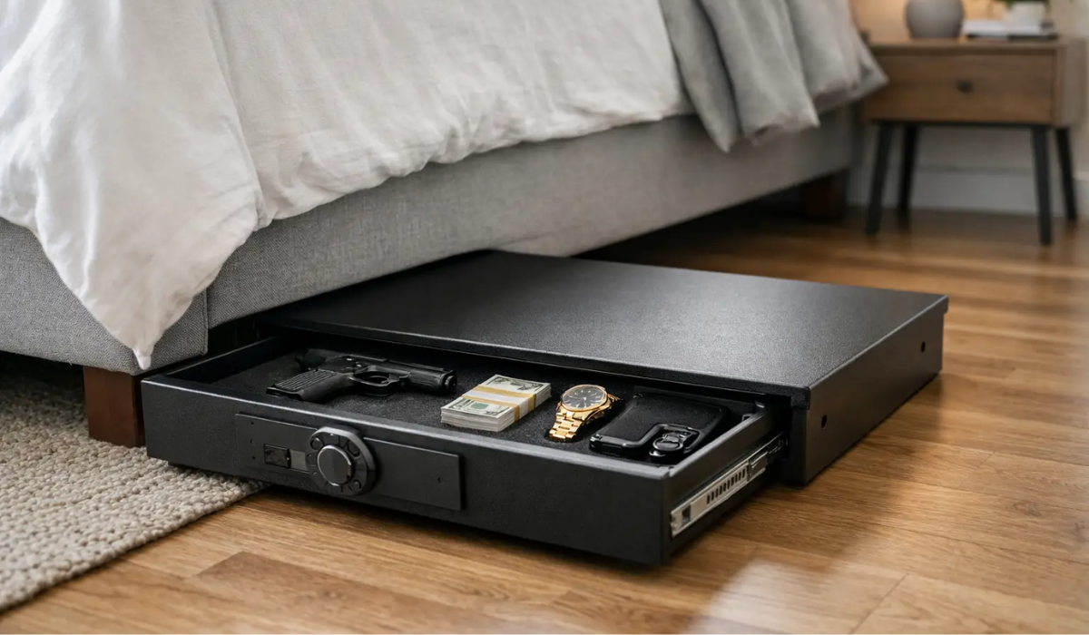 7 Best Under Bed Safes for Smart Storage