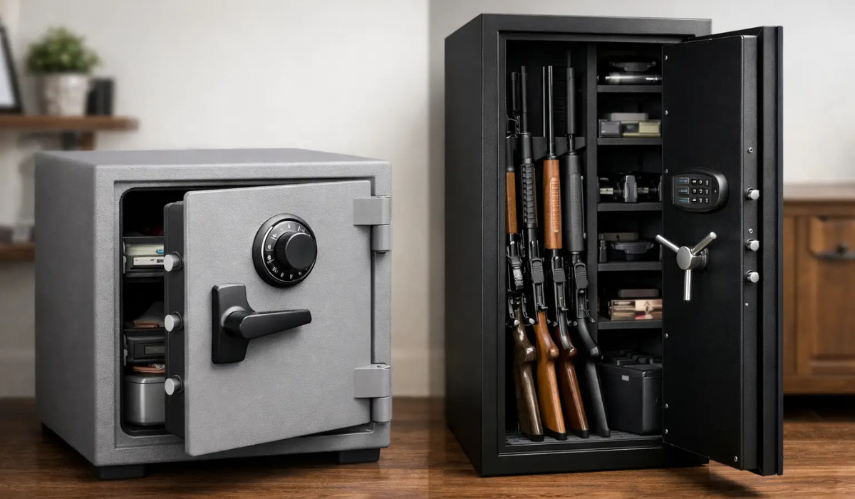 Fire Safe vs Gun Safe: Which One Fits?