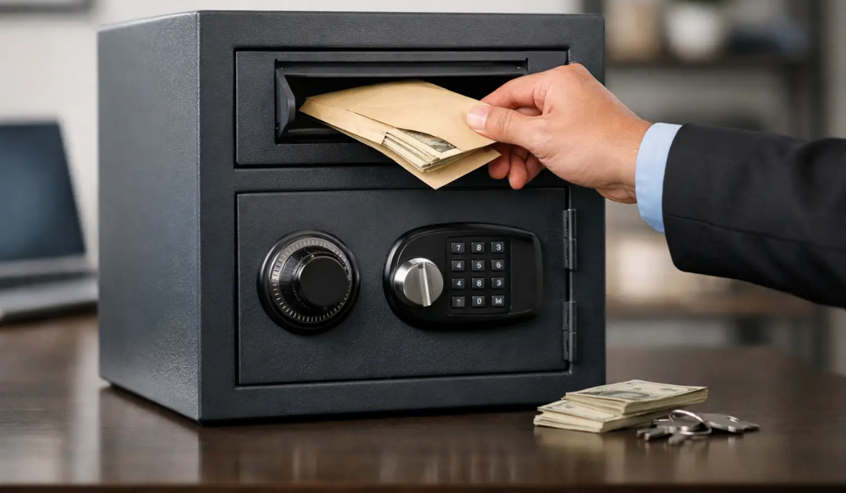How to Use a Depository Safe Correctly