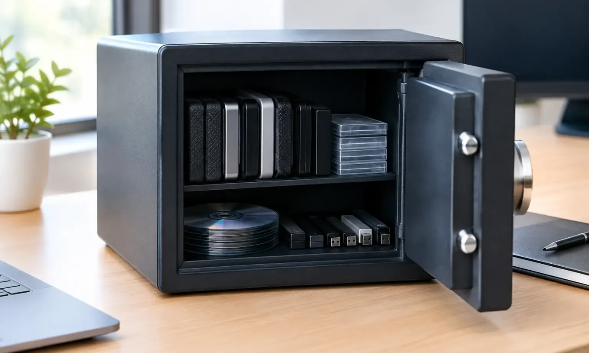 Top Media Storage Safes for Critical Data
