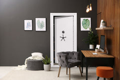 SnapSafe 75420 Premium Vault Room Door 36" Inswing - White