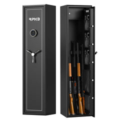 RPNB Biometric 5 Rifle Gun Large Storage Cabinet with Electronic Digital Lock for Quick Entry-RP5FR