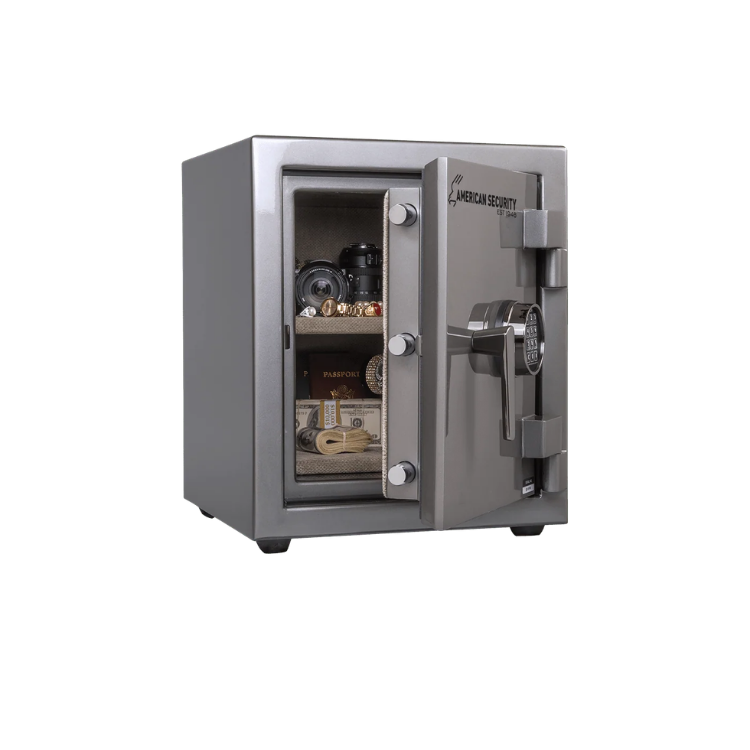 AMSEC BF1512 Burglar and Fire Safe - Open Door Interior View