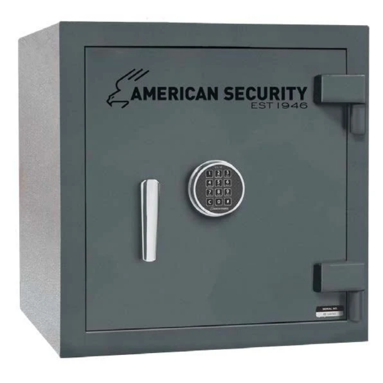 AMSEC BF1716 Burglar and Fire Safe - Open Door Interior View